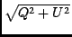 $ \sqrt{Q^2 + U^2}$