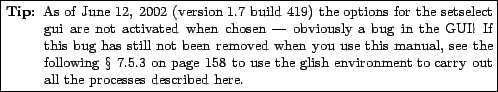 % latex2html id marker 8603
\fbox{\parbox{0.9\textwidth}{
\small\begin{descripti...
...rry out all the processes described here.\vspace{-1.5\topsep}\end{description}}}