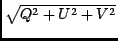 $ \sqrt{Q^2+U^2+V^2}$